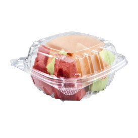 Miski z Pokrywką na Zawiasie OPS "Clear Seal" 167ml (500 Sztuk)