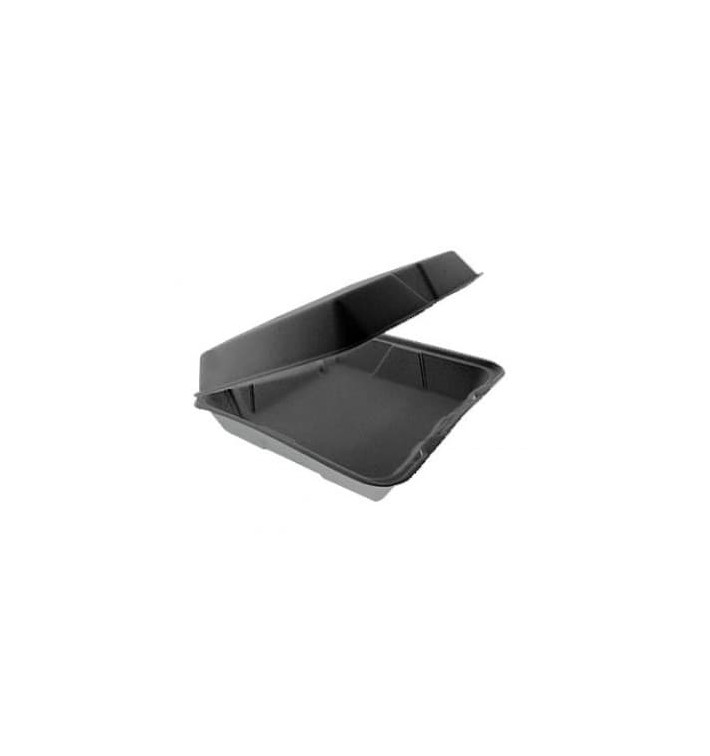 Pojemniki Styropianowe MenuBox Dzielone Czarni 240x235mm (100 Sztuk) Pojemniki Styropianowe MenuBox Dzielone Czarni 240x235mm (100 Sztuk)