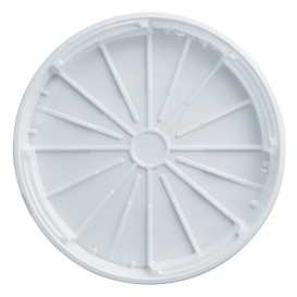 Pokrywka Plastikowe PS do Pizzi Białe 320 mm (100 Sztuk)