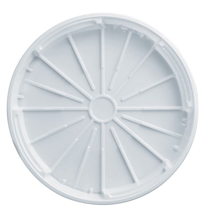 Pokrywka Plastikowe PS do Pizzi Białe 320 mm (200 Sztuk) Pokrywka Plastikowe PS do Pizzi Białe 320 mm (200 Sztuk)