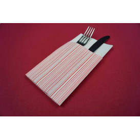 Airlaid Napkins Kanguro "Basic Red" 33x40cm (30 Units) 