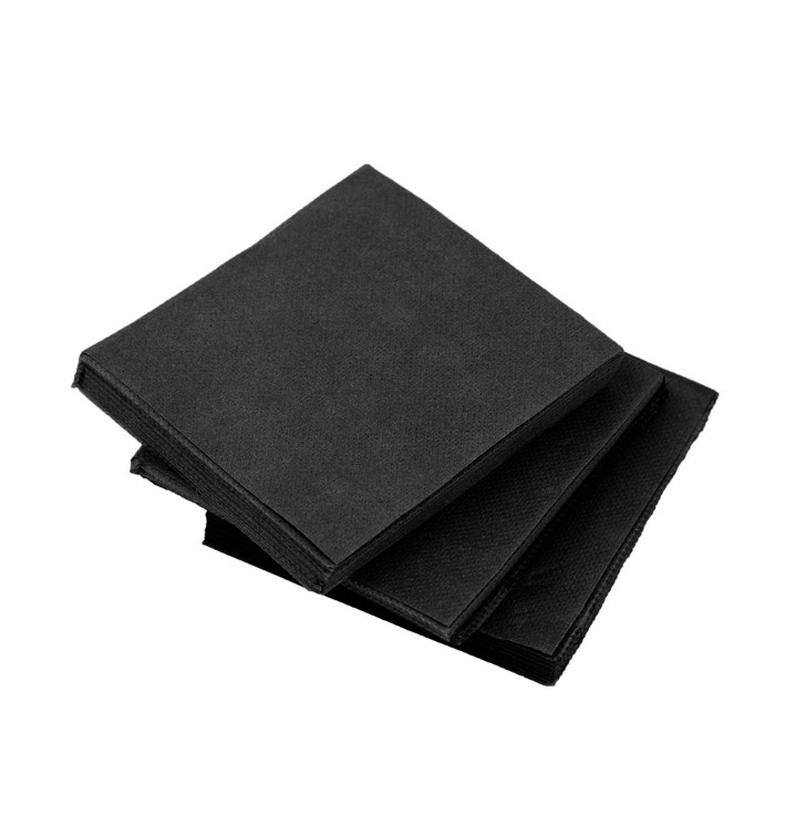 Serwetki Papierowe Micro Dot 20x20cm 2C Czarni (100 Sztuk) Serwetki Papierowe Micro Dot 20x20cm 2C Czarni (100 Sztuk)