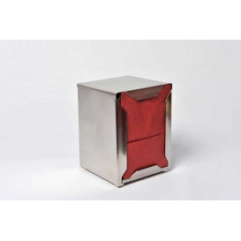 Serwetkis Papierowe Mini Serwis Bordeaux 17x17cm (4800 Sztuk)