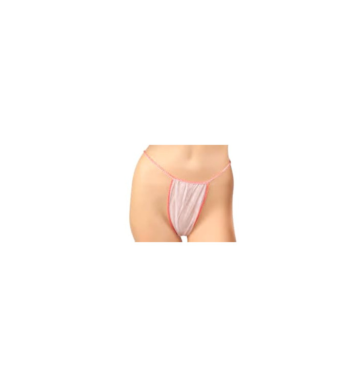 Stringi TST PP Kobieta Mini Białe (1000 Sztuk) Stringi TST PP Kobieta Mini Białe (1000 Sztuk)