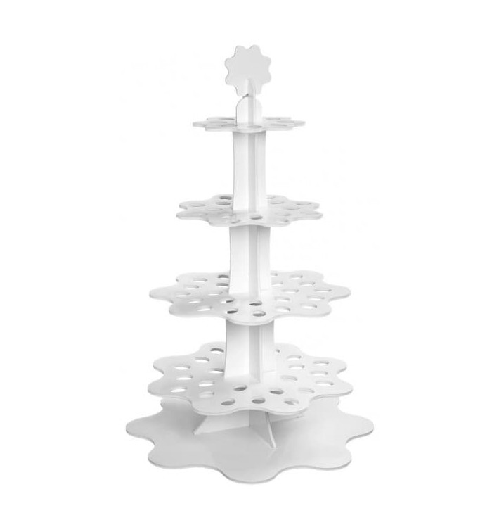 Display Stand Appetizers and Cones "Flower" 75cm (1 Unit) Display Stand Appetizers and Cones "Flower" 75cm (1 Unit)