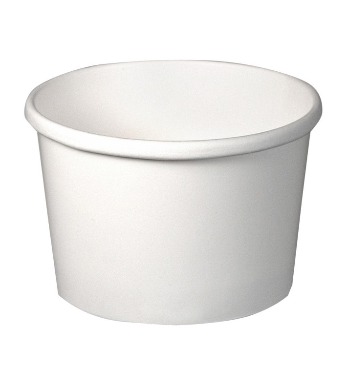Miski Papierowe Białe 8Oz/237ml Ø9,1cm (25 Sztuk) Miski Papierowe Białe 8Oz/237ml Ø9,1cm (25 Sztuk)