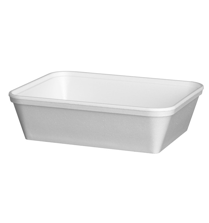 Miski Prostokątny IsoTermiczni Białe 740ml (25 Sztuk) Miski Prostokątny IsoTermiczni Białe 740ml (25 Sztuk)