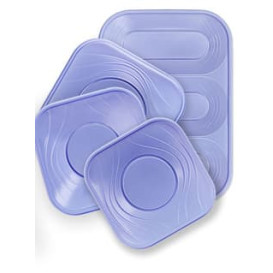 Tacki Plastikowe PP "X-Table" Fioletowa 330x230mm (2 Sztuk)
