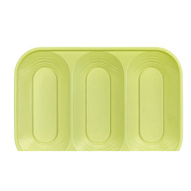 Tacki Plastikowe PP "X-Table" 3C Limonka 330x230mm (2 Sztuk)