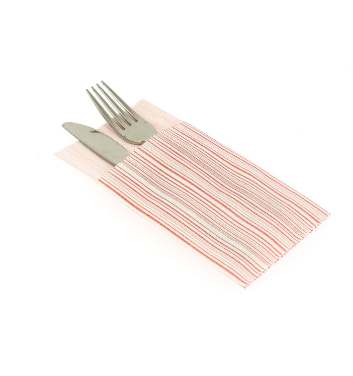 Airlaid Napkins Kanguro "Basic Red" 33x40cm (30 Units) 