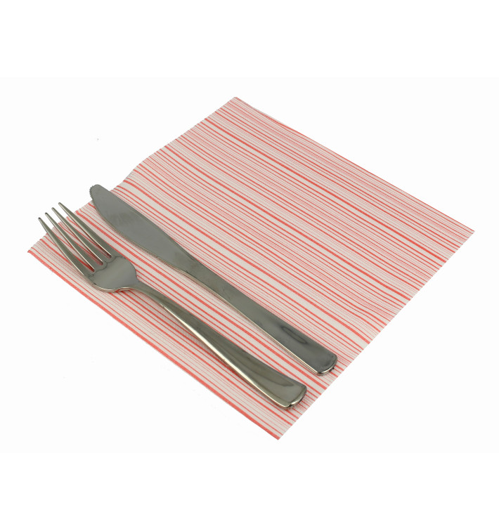 Airlaid Napkins "Basic" Red 40x40cm (50 Units) Airlaid Napkins "Basic" Red 40x40cm (50 Units)