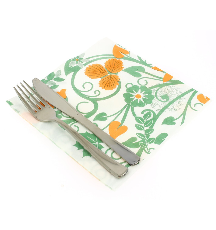 Airlaid Napkins "Primavera" 40x40cm (50 Units) Airlaid Napkins "Primavera" 40x40cm (50 Units)