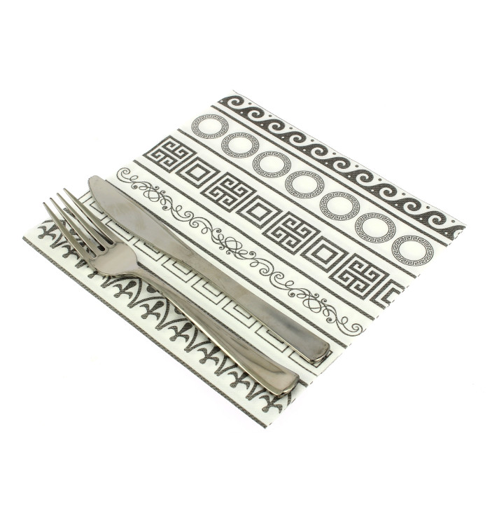 Airlaid Napkins "Greca" 40x40cm (50 Units) Airlaid Napkins "Greca" 40x40cm (50 Units)