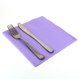 Airlaid Napkin Lilac 40x40cm (50 Units) 