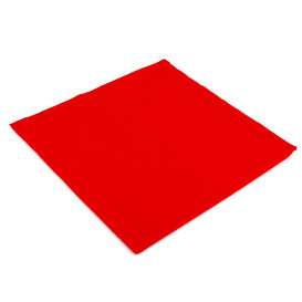 Serwetki Papierowe Czerwerne 2C 2 Warstwi 33x33cm (50 Sztuk)