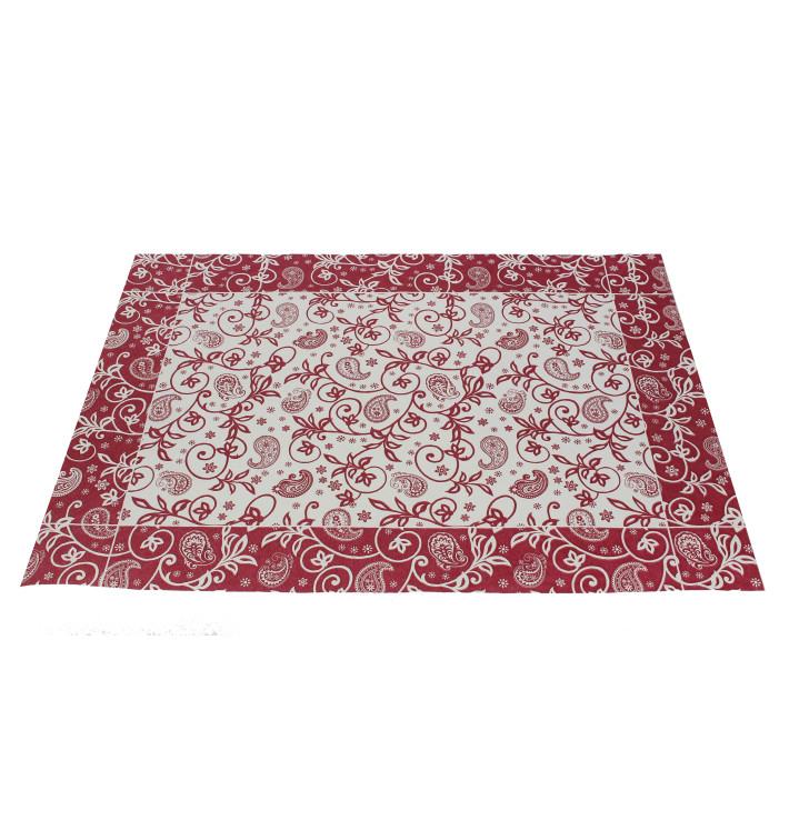 Podkładki na Stół Papierowe 30x40cm "Cachemir" Bordeaux 50g (2500 Sztuk) Podkładki na Stół Papierowe 30x40cm "Cachemir" Bordeaux 50g (2500 Sztuk)