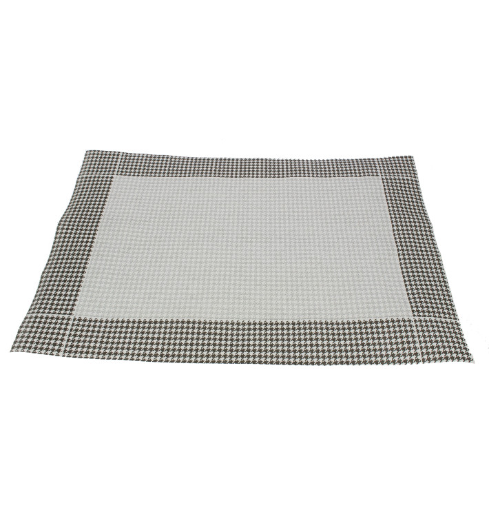 Podkładki na Stół Papierowe 30x40cm "Pata Gallo" Czarni 50g (500 Sztuk) Podkładki na Stół Papierowe 30x40cm "Pata Gallo" Czarni 50g (500 Sztuk)