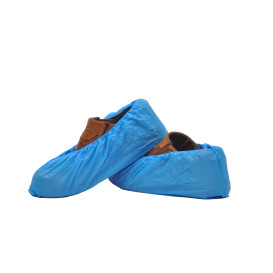 Ochraniacze na buty Polietylenowe CPE G160 Niebieski (100 Sztuk)