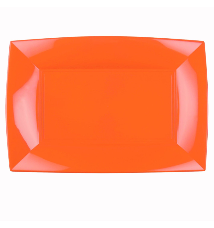 Tacki Plastikowe Orange Nice PP 345x230mm (60 Sztuk) Tacki Plastikowe Orange Nice PP 345x230mm (60 Sztuk)