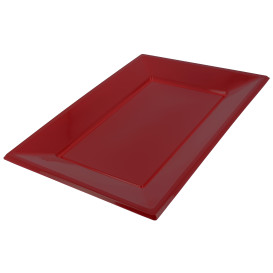 Tacki Plastikowe Bordeaux 330x225mm (25 Sztuk)