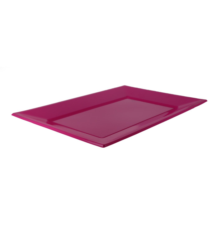 Tacki Plastikowe Fuchsia 330x225mm (750 Sztuk) Tacki Plastikowe Fuchsia 330x225mm (750 Sztuk)