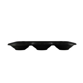 Tacki Plastikowe PP "X-Table" 3C Czarni 330x230mm (2 Sztuk)