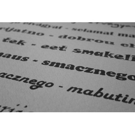 Obrus Papierowy w Rolce "Smacznego" 1,2x100m 37g (1 Sztuk)