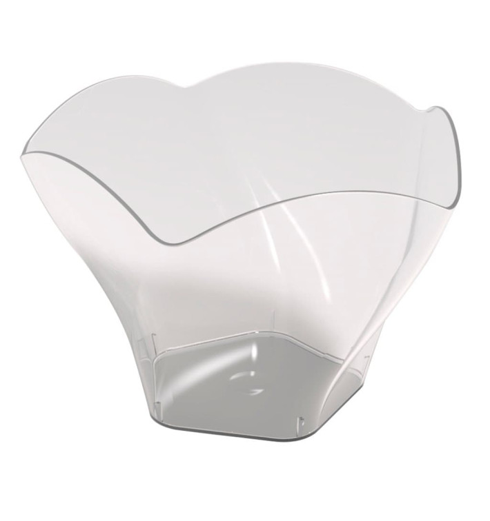 Tasting Plastic Bowl PS "Rosa" Clear 90 ml (25 Units) Tasting Plastic Bowl PS "Rosa" Clear 90 ml (25 Units)