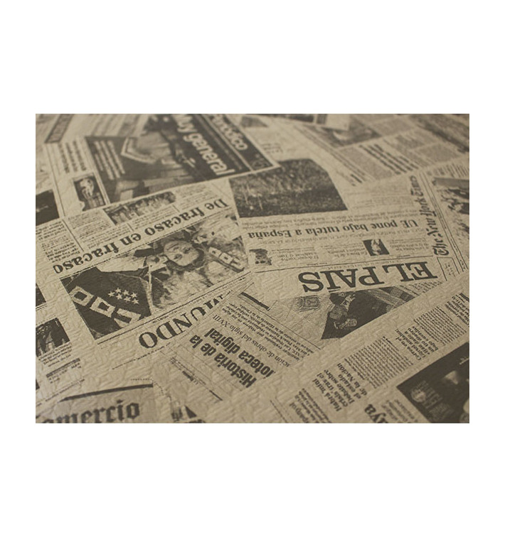 Obrus Papierowy Dekoracje 1x1m Kraft "Prensa" 37g (400 Sztuk) Obrus Papierowy Dekoracje 1x1m Kraft "Prensa" 37g (400 Sztuk)