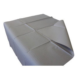Obrus Papierowy Dekoracje 1x1 Metr Szare 40g (400 Sztuk)
