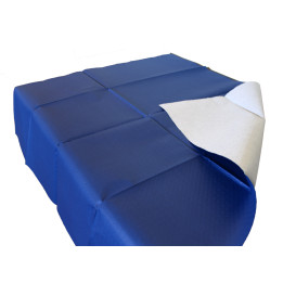 Obrus Papierowy Dekoracje 1x1 Metr Niebieski 40g (400 Sztuk)