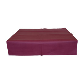 Obrus Papierowy Dekoracje 1x1 Metr Bordeaux 40g (400 Sztuk)