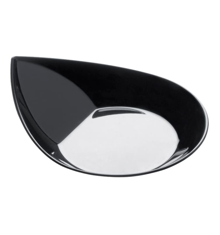 Tasting Plastic Plate PS "Smart" Black 8,6x7,1 cm (500 Units) Tasting Plastic Plate PS "Smart" Black 8,6x7,1 cm (500 Units)