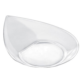 Tasting Plastic Plate PS "Smart" Clear 8,6x7,1 cm (500 Units)