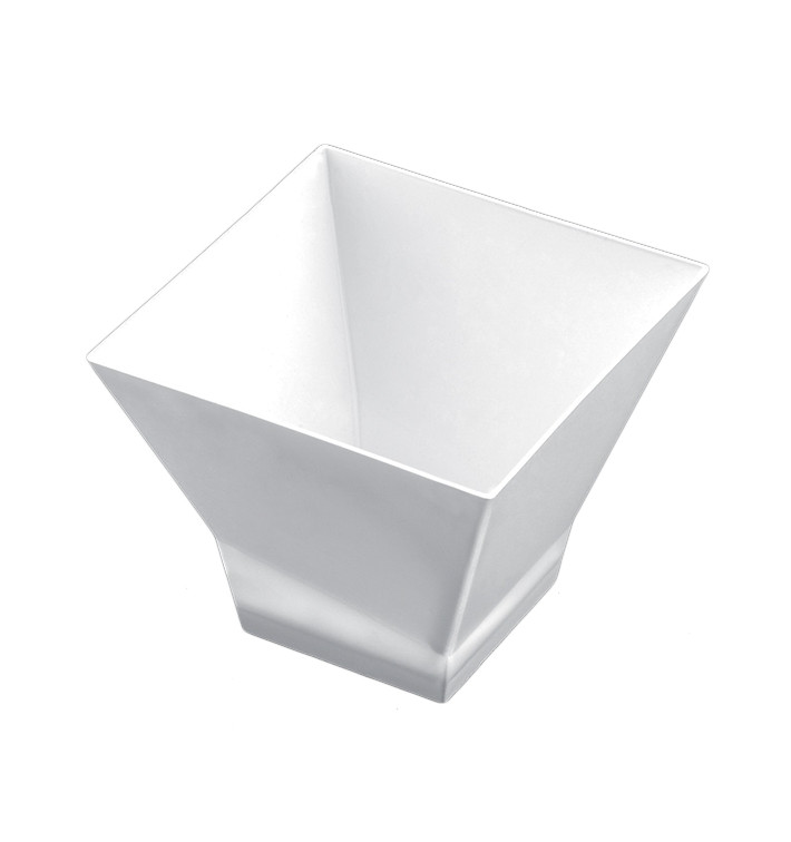 Tasting Plastic Bowl PS "Pagoda" White 150 ml (240 Units) Tasting Plastic Bowl PS "Pagoda" White 150 ml (240 Units)