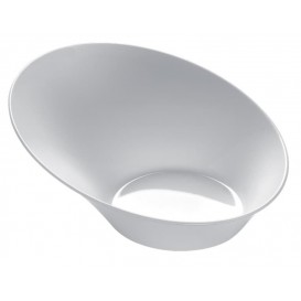 Tasting Plastic Bowl PS "Sodo" White 50 ml (50 Units) 