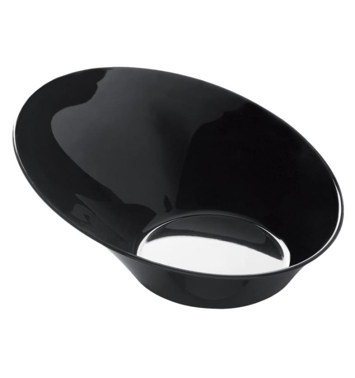 Tasting Plastic Bowl PS "Sodo" Black 50 ml (500 Units)