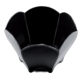 Tasting Plastic Bowl PS "Tulip" Black 70 ml (500 Units)