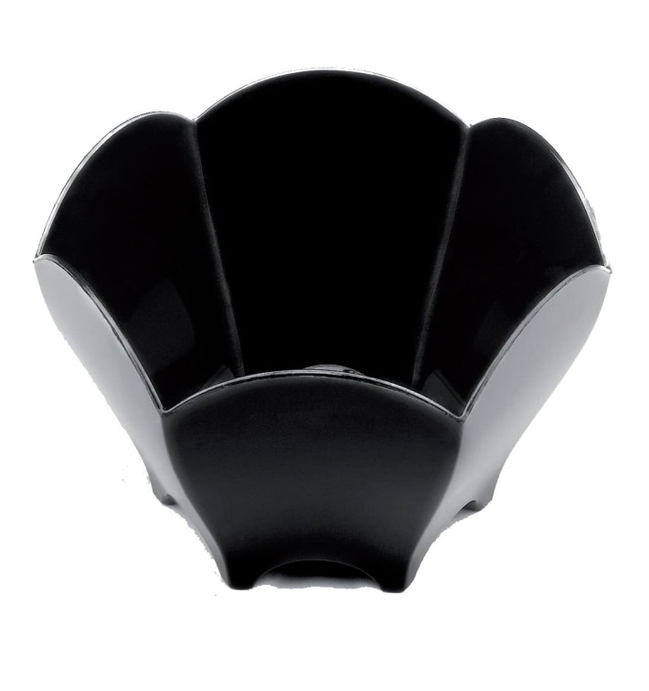 Tasting Plastic Bowl PS "Tulip" Black 70 ml (500 Units) Tasting Plastic Bowl PS "Tulip" Black 70 ml (500 Units)