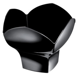 Tasting Plastic Bowl PS "Spring" Dessert Black 100 ml (25 Units) 