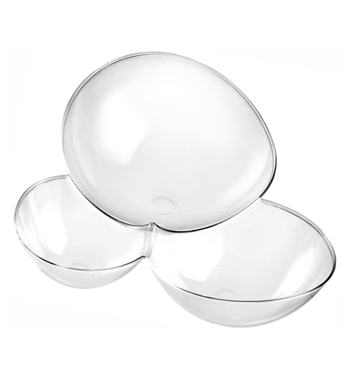 Tasting Plastic Bowl PS "Molecola" Clear 100 ml (500 Units) Tasting Plastic Bowl PS "Molecola" Clear 100 ml (500 Units)