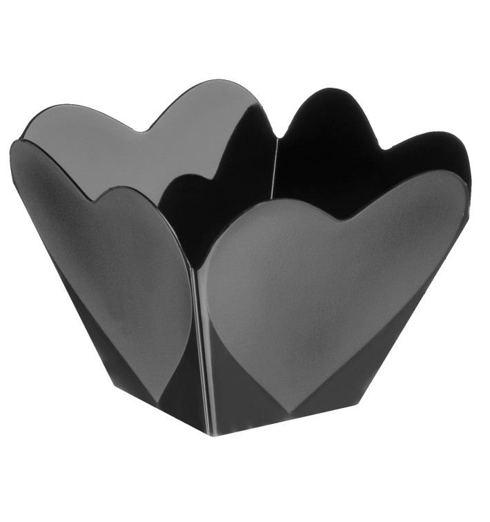 Plastic Bowl PS "Cupido" Black 68 ml (25 Units) Plastic Bowl PS "Cupido" Black 68 ml (25 Units)