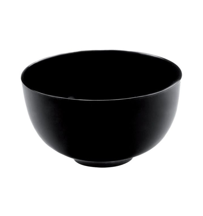 Tasting Plastic Bowl PS Small Size Black 150 ml (12 Units) Tasting Plastic Bowl PS Small Size Black 150 ml (12 Units)