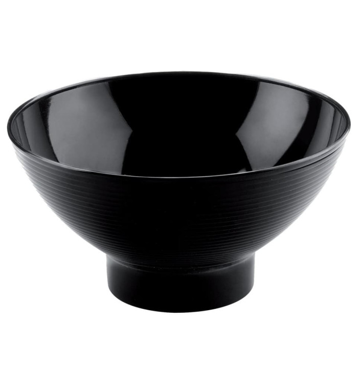 Tasting Plastic Bowl PS Medium Size Black 250 ml (6 Units) Tasting Plastic Bowl PS Medium Size Black 250 ml (6 Units)