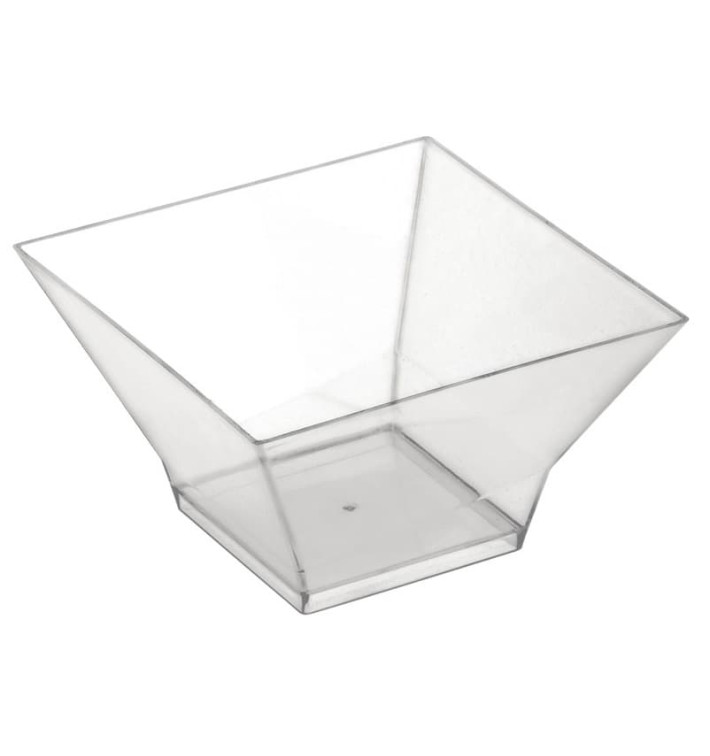 Tasting Plastic Bowl PS "Pagoda" Clear 350ml (12 Units) Tasting Plastic Bowl PS "Pagoda" Clear 350ml (12 Units)