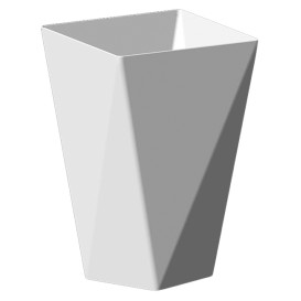 Kubki do Degustacji Diamond Białe 150 ml (12 Sztuk)