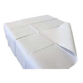 Obrus Papierowy Dekoracje 1x1 Metr Białe 40g (480 Sztuk)