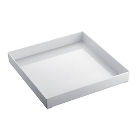 Tacki Plastikowe Tray Białe 30x30cm (1 Sztuk)