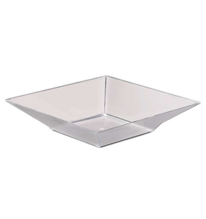 Tasting Plastic Bowl PS "Pagoda" Clear 1250ml (6 Units) Tasting Plastic Bowl PS "Pagoda" Clear 1250ml (6 Units)