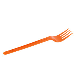 Widelczyki Plastikowe PS Orange 175mm (600 Sztuk)
